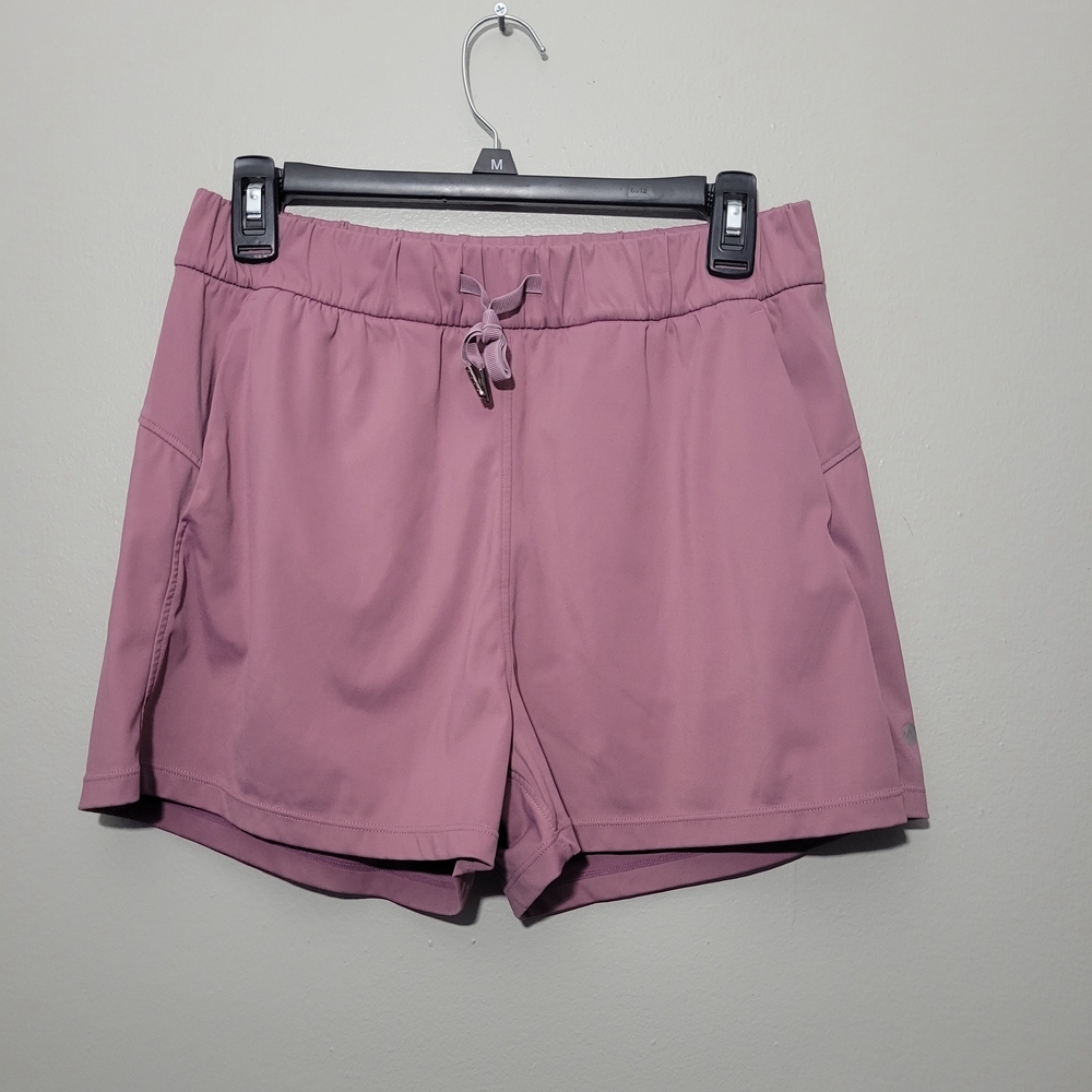 🍒 Willit Women's Frosted Mulberry/Cosmic Clay Athletic Shorts Size M